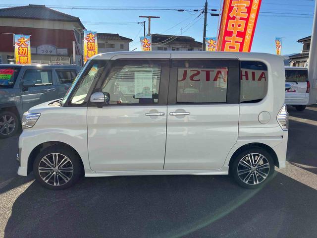 タント カスタムＲＳ　トップエディションＳＡ　ターボ　車検整備付　２ＷＤ　ＣＶＴ　６６０ｃｃ　ターボ　スマートアシスト１　衝突被害軽減ブレーキ　横滑り防止装置　ＡＢＳ　アイドリングストップ　プッシュボタンスタート　両側電動スライドドア　車検整備付　ワンオーナー車（6枚目）