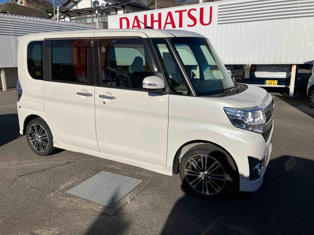 タント カスタムＲＳ　トップエディションＳＡ　ターボ　車検整備付　２ＷＤ　ＣＶＴ　６６０ｃｃ　ターボ　スマートアシスト１　衝突被害軽減ブレーキ　横滑り防止装置　ＡＢＳ　アイドリングストップ　プッシュボタンスタート　両側電動スライドドア　車検整備付　ワンオーナー車（8枚目）