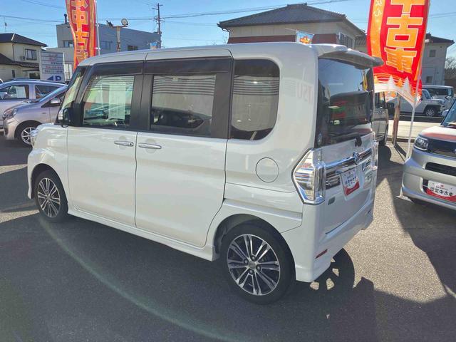 タント カスタムＲＳ　トップエディションＳＡ　ターボ　車検整備付　２ＷＤ　ＣＶＴ　６６０ｃｃ　ターボ　スマートアシスト１　衝突被害軽減ブレーキ　横滑り防止装置　ＡＢＳ　アイドリングストップ　プッシュボタンスタート　両側電動スライドドア　車検整備付　ワンオーナー車（64枚目）