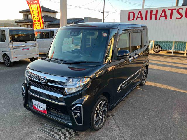 タント カスタムＲＳスタイルセレクション　ターボ　車検整備付　２ＷＤ　ＣＶＴ　６６０ｃｃ　ターボ　ナビ　クルーズコントロール　衝突被害軽減ブレーキ　横滑り防止装置　ＡＢＳ　両側電動スライドドア　アイドリングストップ　プッシュボタンスタート　車検整備付（2枚目）