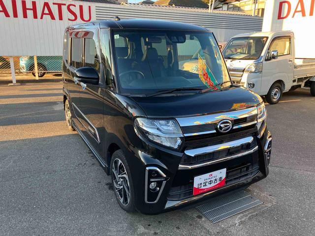 タント カスタムＲＳスタイルセレクション　ターボ　車検整備付　２ＷＤ　ＣＶＴ　６６０ｃｃ　ターボ　ナビ　クルーズコントロール　衝突被害軽減ブレーキ　横滑り防止装置　ＡＢＳ　両側電動スライドドア　アイドリングストップ　プッシュボタンスタート　車検整備付（9枚目）