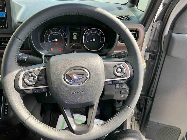 ムーヴキャンバス セオリーＧターボ　２ＷＤ　ＣＶＴ　６６０ｃｃ　ナビ　クルーズコントロール　衝突被害軽減ブレーキ　横滑り防止装置　ＡＢＳ　アイドリングストップ　プッシュボタンスタート　両側電動スライドドア　ホットカップホルダー（33枚目）