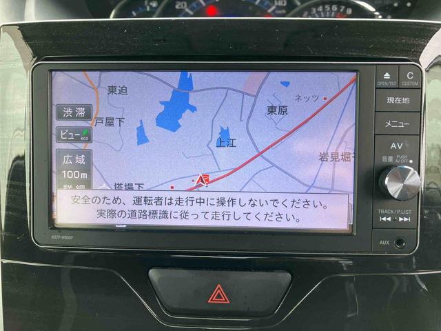 タント カスタムＸ　トップエディションＳＡＩＩ　２ＷＤ　ＣＶＴ　６６０ｃｃ　両側スライドドア　ナビ　オートエアコン　衝突被害軽減ブレーキ　横滑り防止装置　ＡＢＳ　アイドリングストップ　プッシュボタンスタート　スマートキー　ワンオーナー車（10枚目）
