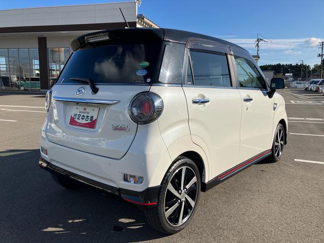 キャスト スポーツＳＡＩＩＩ　２ＷＤ　ＣＶＴ　パドルシフト　６６０ｃｃ　ターボ　衝突被害軽減ブレーキ　横滑り防止装置　ＡＢＳ　アイドリングストップ　プッシュボタンスタート　ナビ　バックモニター　前席シートヒーター　オートエアコン（6枚目）