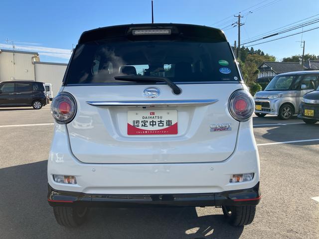 キャスト スポーツＳＡＩＩＩ　２ＷＤ　ＣＶＴ　パドルシフト　６６０ｃｃ　ターボ　衝突被害軽減ブレーキ　横滑り防止装置　ＡＢＳ　アイドリングストップ　プッシュボタンスタート　ナビ　バックモニター　前席シートヒーター　オートエアコン（7枚目）