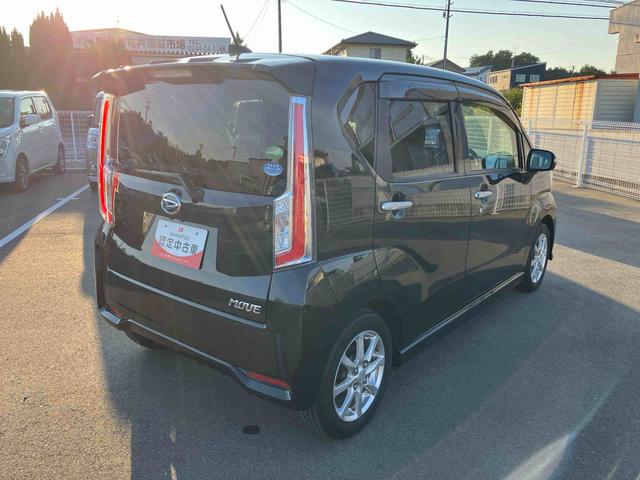 ムーヴ カスタム　Ｘ　ＳＡ　２ＷＤ　ＣＶＴ　６６０ｃｃ　ナビ　バックモニター　ベンチシート　衝突被害軽減ブレーキ　横滑り防止装置　ＡＢＳ　アイドリングストップ　プッシュボタンスタート　運転席・助手席エアバッグ（5枚目）