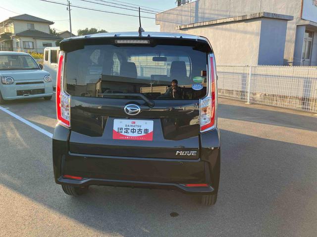 ムーヴ カスタム　Ｘ　ＳＡ　２ＷＤ　ＣＶＴ　６６０ｃｃ　ナビ　バックモニター　ベンチシート　衝突被害軽減ブレーキ　横滑り防止装置　ＡＢＳ　アイドリングストップ　プッシュボタンスタート　運転席・助手席エアバッグ（6枚目）