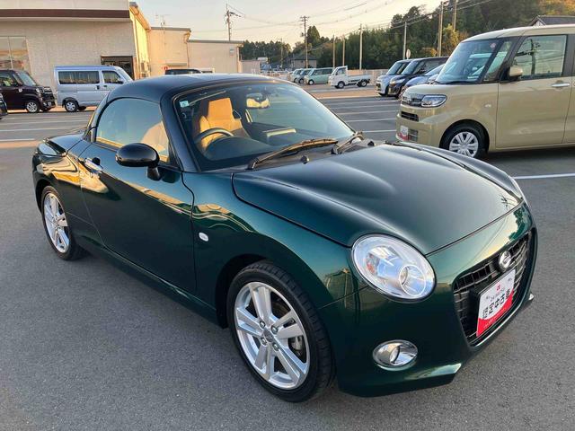 コペン セロ　２ＷＤ　ＣＶＴ　６６０ｃｃ　ターボ　電動開閉ルーフ　社外ナビ　ＥＴＣ車載器　キーフリーシステム　アイドリングストップ　プッシュボタンスタート　シートヒーター　オートエアコン　ＬＥＤヘッドランプ（3枚目）