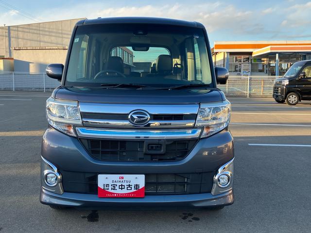 タント カスタムＸ　トップエディションＳＡＩＩ　２ＷＤ　ＣＶＴ　６６０ｃｃ　ナビ　後席モニター　ステアリングスイッチ　衝突被害軽減ブレーキ　横滑り防止装置　ＡＢＳ　アイドリングストップ　プッシュボタンスタート　両側スライドドア　ベンチシート（2枚目）