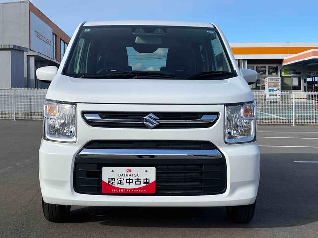 ワゴンＲ ＦＸ　２ＷＤ　フロアシフト５速マニュアル　６６０ｃｃ　デュアルカメラブレーキサポート　ＡＢＳ　運転席・助手席エアバッグ　プッシュボタンスタート　運転席シートヒーター　社外アルミ（2枚目）