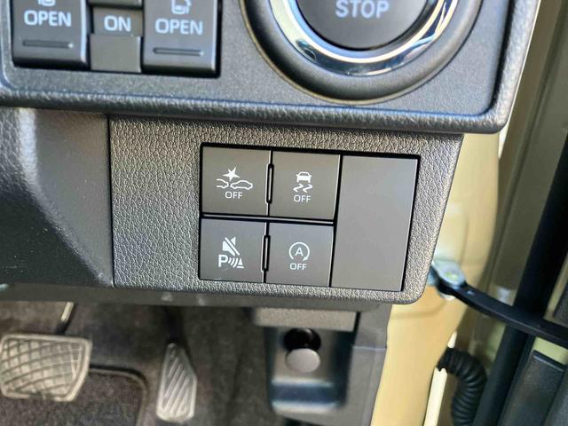 ムーヴキャンバス セオリーＧ　２ＷＤ　ＣＶＴ　６６０ｃｃ　両側電動スライドドア　ナビ　全方位モニター　前席シートヒーター　衝突被害軽減ブレーキ　横滑り防止装置　ＡＢＳ　アイドリングストップ　プッシュボタンスタート（32枚目）