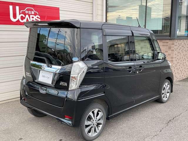 デイズルークス ハイウェイスター　ターボ　４ＷＤ　衝突軽減　ナビ　３６０°モニター　キセノン　ＥＴＣ　アイドリングストップ　横滑り防止装置　シートヒーター　フルセグＴＶ　ＤＶＤ再生　インテリキー　両側電動スライドドア　アルミ　オートエアコン（3枚目）
