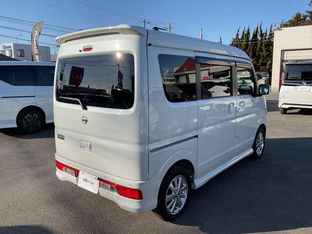 ＮＶ１００クリッパーリオ ６６０　Ｅ　ハイルーフ　４ＷＤ　衝突軽減　ナビ　バックカメラ　キセノン　ＥＴＣ　アイドリングストップ　障害物センサー　車線逸脱警報　シートヒーター　ドラレコ　フルセグＴＶ　ＤＶＤ再生　インテリジェントキー　左電動スライドドア　アルミ（3枚目）