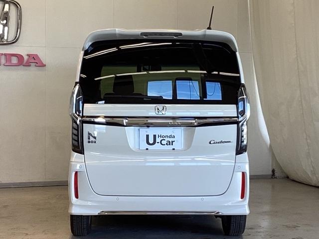 Ｎ－ＢＯＸカスタム Ｌ　ドライブレコーダー装備車　光触媒抗菌消臭施工済　障害物センサー　ナビ　シートヒーター　Ｐソナー　サイドエアバッグ　Ａストップ　ベンチシート　キーフリーシステム　ＬＥＤライト　リアカメ　ＡＣ　スマキー（4枚目）