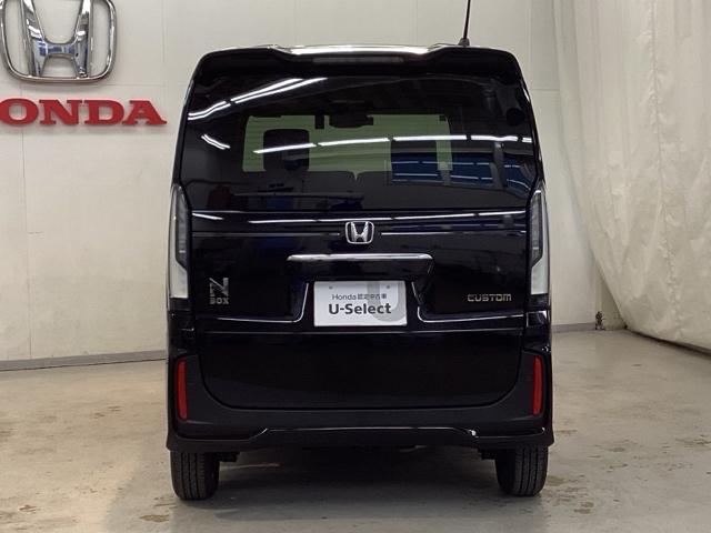 Ｎ－ＢＯＸカスタム ベースグレード　中古スタッドレスタイヤ、純正メモリーナビ、ドライブレコーダー前後装着＋ＥＴＣ付　当社デモカー　前後誤発進抑制　パーキングセンサー　シートＨ　Ｉストップ　オートエアコン　ＬＥＤヘッド　ドラレコ　４ＷＤ（6枚目）