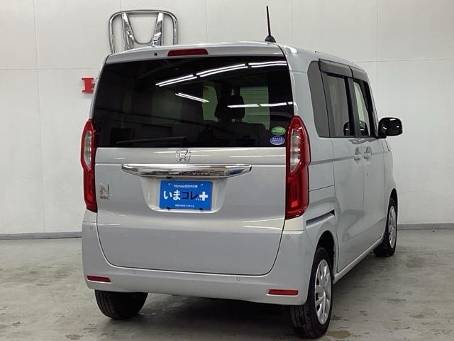 N-BOX L いまコレ+新品・フロアカーペットマット付 光触媒抗菌消臭施工済 前席シートヒーター CMBS Bカメラ ナビTV LEDヘッドライト パーキングセンサー クルコン ベンチシート オートエアコン 4WD(5枚目)