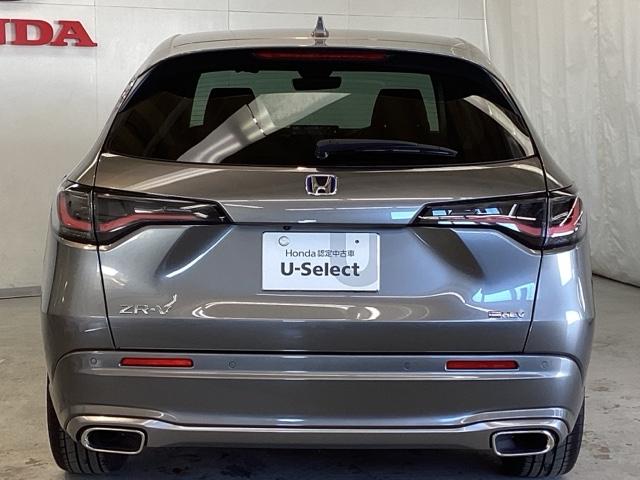 ＺＲ－Ｖ ｅ：ＨＥＶＺ　光触媒抗菌消臭施工済　障害物センサー　全周囲カメラ　ナビ　シートヒーター　ＥＴＣ　電動リアゲート　Ｐセンサー　レザー　Ｂカメラ　サイドエアバック　パワ－シ－ト　ＬＥＤヘッドライト　ＵＳＢ接続　地デジ（4枚目）