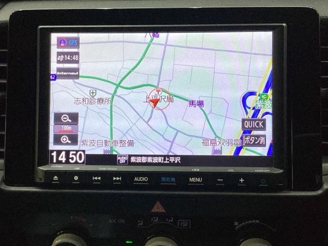 フィット ベーシック　純正メモリーナビ　ＥＴＣ　障害物センサー　サイドカーテンエアバック　サイドエアバッグ　ＬＥＤヘッドライト　４ＷＤ　ホンダセンシング　誤発進抑制機能　ＶＳＡ　フルセグＴＶ　ソナー　クルコン　スマートキー（6枚目）