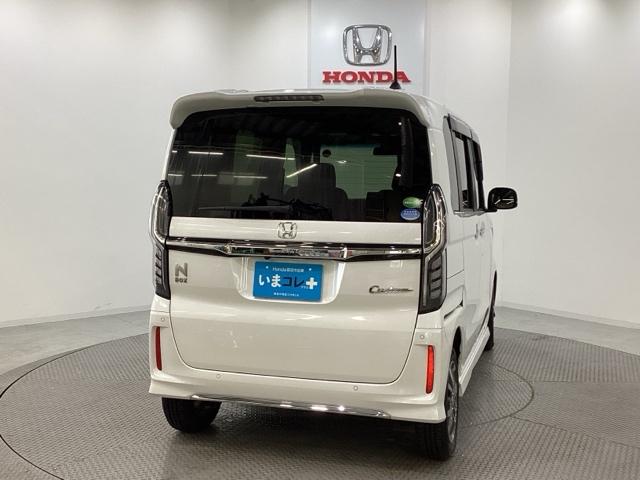 Ｎ－ＢＯＸカスタム Ｌ　いまコレ＋新品・フロアカーペットマット付　純正メモリーナビ　バックカメラ　障害物センサー　シートヒーター　両側電動スライドドア　ＥＴＣ　ドライブレコーダー　純正エンジンスターター　ホンダセンシング（5枚目）