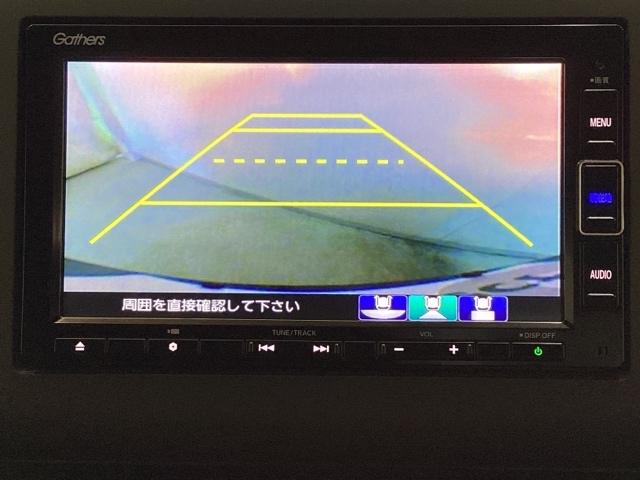 �o�b�N�ł̎Ԍɓ�������S�ł��I�@���A�J�������t���Ă���o�b�N���j�^�[�t�̃i�r�𑕔����Ă���܂��B����������Ă��苗��������ʂ���m�F�ł��܂��B