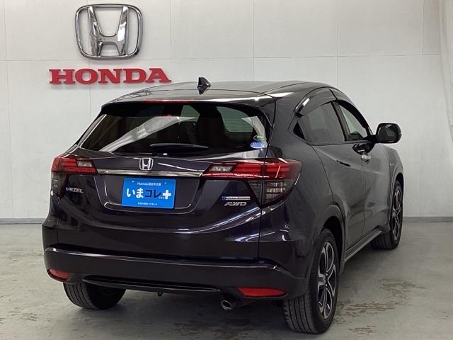 ヴェゼル ハイブリッドＺ・ホンダセンシング　いまコレ＋新品・ドライブレコーダー付　光触媒抗菌消臭施工済　Ｂモニター　ドラレコ付　サイドエアバッグ　ＵＳＢポート　ＶＳＡ　ＬＥＤヘッドランプ　シ－トヒ－タ－　ＡＣ　クルーズコントロール　フルセグ（5枚目）