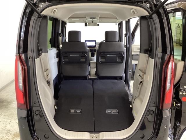 N-BOX ベースグレード 中古スタッドレスタイヤ、純正メモリーナビ、ドライブレコーダー前後装着+ETC付 当社デモカー LEDランプ ブレーキサポート サイドエアバッグ DVD再生 Bカメラ パーキングセンサー フルセグテレビ(28枚目)