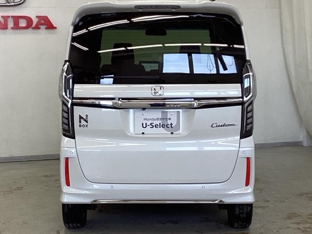 N-BOXカスタム L 光触媒抗菌消臭施工済 障害物センサー シートヒーター Iストップ Bモニター LEDランプ フルオートエアコン パーキングセンサー クルーズコントロール キーレスエントリー パワーウィンドウ 4WD(4枚目)