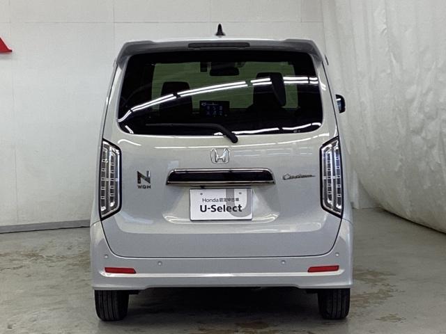 Ｎ－ＷＧＮカスタム Ｌ・ターボ　中古スタッドレスタイヤ、純正メモリーナビ、ドライブレコーダー前後装着＋ＥＴＣ付　当社デモカー　１オーナー　ターボ車　盗難防止システム　ベンチシート　ＬＥＤ　コーナーセンサー　横滑り防止機能　ＤＶＤ再生（6枚目）