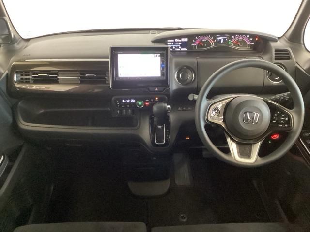 Ｎ－ＢＯＸカスタム Ｇ・Ｌホンダセンシング　光触媒抗菌消臭施工済　エンジンスターター　シートヒーター　ＥＴＣ　ナビ・ＴＶ　ＥＳＣ　ＣＭＢＳ　Ｂカメ　カーテンエアバック　ＰＳ　フルタイム４ＷＤ　パワーウィンドウ　インテリジェントキー　エアコン（5枚目）