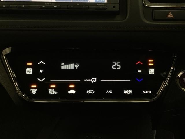 ヴェゼル Ｘ・ホンダセンシング　光触媒抗菌消臭施工済　ドラレコ　シートヒーター　ＥＴＣ　ミュージックプレイヤー接続可　ＬＥＤヘッドランプ　リアカメラ　イモビライザー　オートクルーズコントロール　ＵＳＢ　ブルートゥース　オートエアコン（10枚目）