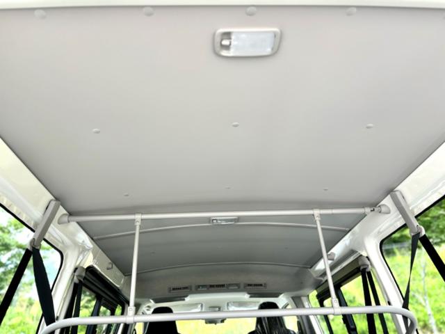 ハイエースバン ロングＤＸ　登録済未使用　９人乗　４ＷＤ　助手席エアバック　リヤヒーター　リアクーラー　プライバシーガラス　クローザー　バックカメラインナーミラー　トヨタセーフティーセンス　クリアランスソナー　ＡＣ１００Ｖ電源（20枚目）