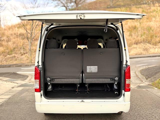 ハイエースワゴン GLファインテックツアラー 特装車 禁煙車 寒冷地仕様 純正15インチアルミ LEDヘッドライト+LEDフォグ 両側パワースライド 前後カメラドラレコ デジタルインナーミラー 純正リモスタ 7インチメモリーナビ 12インチフリップダウン(10枚目)