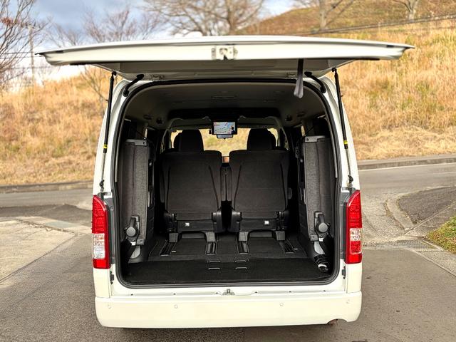 ハイエースワゴン GLファインテックツアラー 特装車 禁煙車 寒冷地仕様 純正15インチアルミ LEDヘッドライト+LEDフォグ 両側パワースライド 前後カメラドラレコ デジタルインナーミラー 純正リモスタ 7インチメモリーナビ 12インチフリップダウン(11枚目)