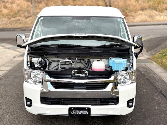 ハイエースワゴン GLファインテックツアラー 特装車 禁煙車 寒冷地仕様 純正15インチアルミ LEDヘッドライト+LEDフォグ 両側パワースライド 前後カメラドラレコ デジタルインナーミラー 純正リモスタ 7インチメモリーナビ 12インチフリップダウン(55枚目)
