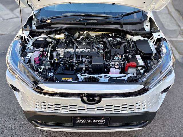 カローラクロス ハイブリッド　Ｚ　登録済未使用　４ＷＤ　寒冷地仕様パノラマルーフ　１０．５インチディスプレイオーディオＰＬＵＳ　フルセグ　ＡＣ１００Ｖ１５００Ｗ電源　本革パワーシート　シートヒーター＋ベンチレーション＋ハンドルヒーター（58枚目）