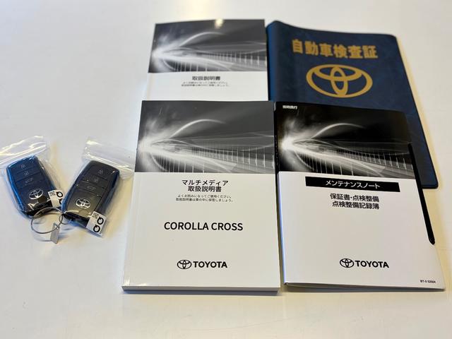 カローラクロス ハイブリッド　Ｚ　登録済未使用　４ＷＤ　寒冷地仕様パノラマルーフ　１０．５インチディスプレイオーディオＰＬＵＳ　フルセグ　ＡＣ１００Ｖ１５００Ｗ電源　本革パワーシート　シートヒーター＋ベンチレーション＋ハンドルヒーター（61枚目）