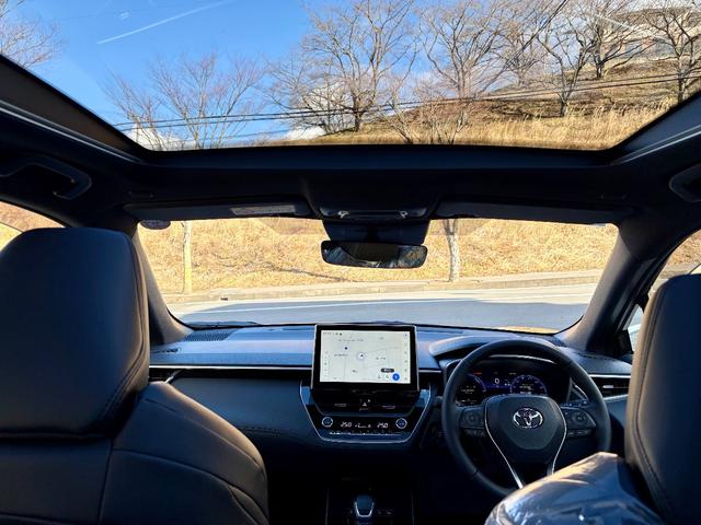 カローラクロス ハイブリッド　Ｚ　登録済未使用　４ＷＤ　寒冷地仕様　パノラマルーフ　トヨタチームメイト　ディスプレイオーディオＰＬＵＳ　パノラマビュー　ＡＣ１００Ｖ１５００Ｗ電源　本革シートヒーター＋ベンチレーション＋ハンドルヒーター（24枚目）