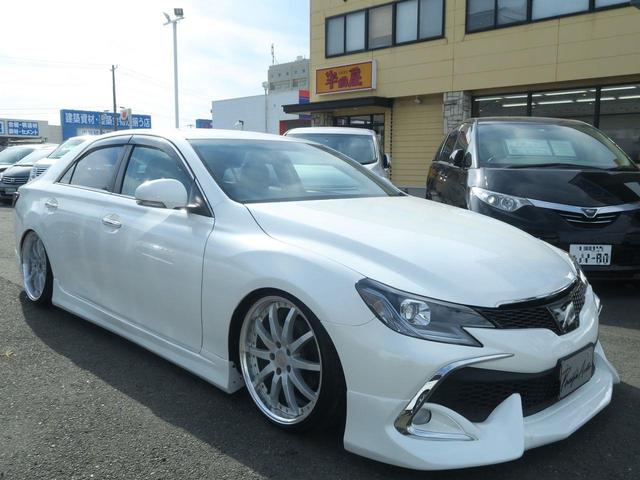 250G 後期ルック SDナビ 新品車高調 WORK19AW(7枚目)