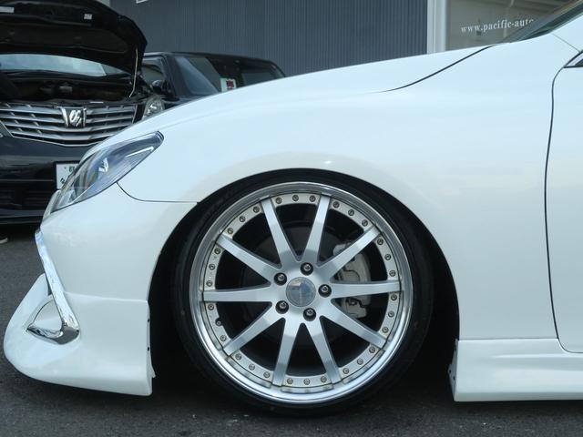 250G 後期ルック SDナビ 新品車高調 WORK19AW(41枚目)