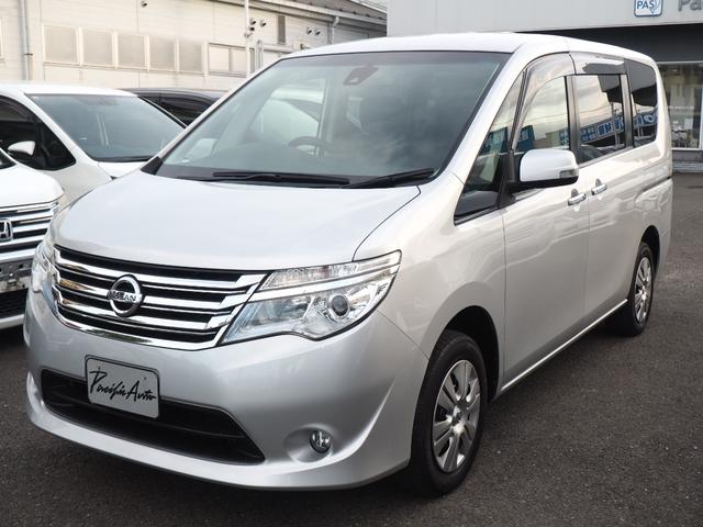 セレナ ４ＷＤ　後期　２０Ｘ　地デジＳＤナビ　バックカメラ　電動ドア　新品黒革仕様　スマートキー　８人乗り　フォグランプ　右側オートクロージャードア　ＵＳＢオーディオ　ＳＤ　ＣＤ　クルコン　衝突軽減ブレーキ　レーンアシスト　横滑り防止　ｉ－ＳＴＯＰ　リアヒーター　ＥＴＣ（7枚目）