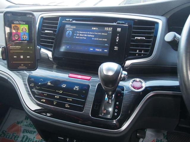 オデッセイ アブソルート　純正ナビ　フリップダウンモニター　両側電動ドア　７人　スマートキー　ハーフレザーシート　ＬＥＤライト　１８インチアルミ　Ｂｌｕｅｔｏｏｔｈ　ＨＤＭＩ　ＵＳＢ　ＤＶＤ　バックカメラ　クルコン　衝突軽減ブレーキ　横滑り防止　ｉ－Ｓｔｏｐ　ＥＴＣ　禁煙車（17枚目）