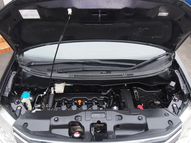 ステップワゴンスパーダ 後期　Ｚ　９型ナビ　後席モニター　両側電動ドア　新品黒革仕様　７人乗り　スマートキー　ＨＩＤライト　純正１６インチアルミ　革巻ハンドル　地デジＴＶ　ＵＳＢ　ＣＤ録音　ＤＶＤ　ＳＤ　バックカメラ　ＥＴＣ　クルコン　横滑り防止　ｉ－ＳＴＯＰ　関東１オーナー　禁煙車（29枚目）