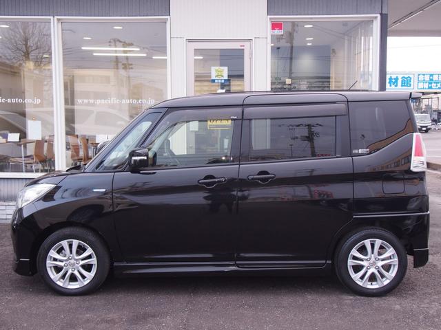 ソリオ ハイブリッドＭＺ　メモリーナビ　バックカメラ　両側電動ドア　スマートキー　ＨＩＤ　１５インチアルミ　革巻ハンドル　Ｂｌｕｅｔｏｏｔｈ　ＤＶＤ　ＣＤ　クルコン　ｉ－ＳＴＯＰ　横滑り防止　誤発進抑制　衝突軽減ブレーキ　レーンアシスト　シートヒーター　ＥＴＣ　禁煙車（5枚目）