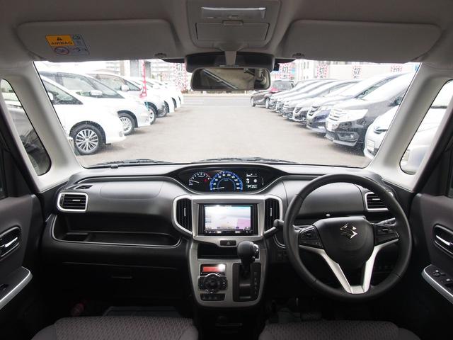 ソリオ ハイブリッドＭＺ　メモリーナビ　バックカメラ　両側電動ドア　スマートキー　ＨＩＤ　１５インチアルミ　革巻ハンドル　Ｂｌｕｅｔｏｏｔｈ　ＤＶＤ　ＣＤ　クルコン　ｉ－ＳＴＯＰ　横滑り防止　誤発進抑制　衝突軽減ブレーキ　レーンアシスト　シートヒーター　ＥＴＣ　禁煙車（10枚目）