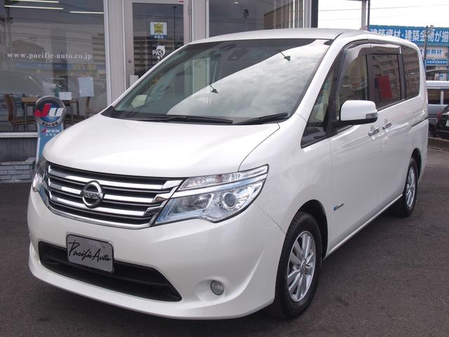 セレナ ２０Ｇ　ＳＨＶ　８型ナビ　１１型後席モニター　両側電動ドア　ハーフレザー　スマートキー　地デジＴＶ　Ｂｌｕｅｔｏｏｔｈ　ＤＶＤ　ＣＤ録音　ＳＤ　クルコン　横滑り防止　衝突軽減ブレーキ　レーンアシスト　バックカメラ　リアヒーター　ＥＴＣ　禁煙車　関東１オーナー（7枚目）