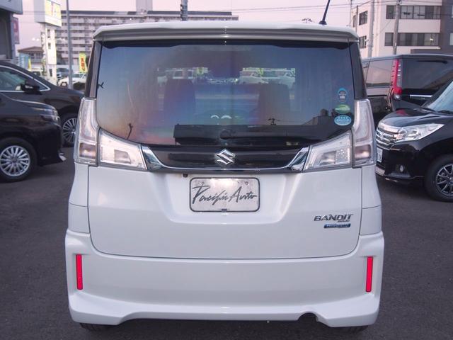 ソリオバンディット ハイブリッドMV 地デジSDナビ 全方位カメラ 両側電動ドア スマートキー LEDライト 15inアルミ シートヒーター Appleカープレイ Bluetooth DVD USB クルコン 横滑り防止 衝突軽減ブレーキ レーンアシスト ETC 1オーナー 禁煙車(3枚目)