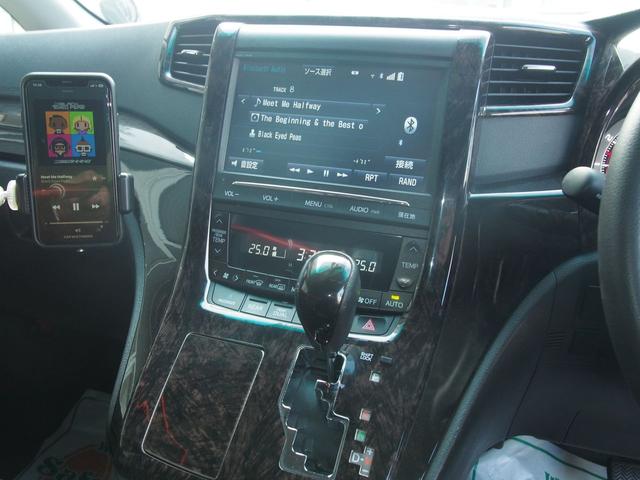 ヴェルファイア 後期　ＺゴールデンアイズＩＩ　９型ナビ　ＡＬＰＩＮＥモニター　オイル消費対策済　両側電動ドア　電動リアゲート　７人　スマートキー　ＨＩＤ　ハーフレザー　Ｂｌｕｅｔｏｏｔｈ　ＤＶＤ　ＣＤ　バックカメラ　コーナーセンサー　リアヒーター　横滑り防止　エンスタ　ＥＴＣ（17枚目）