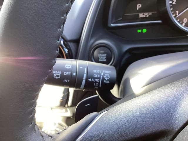 ���C���Z���T�[���C�p�[�𑕔��B�J���̗ʂ����m���Ď����Ń��C�p�[���쓮�����鑕���ł��B�}�c�_�R�l�N�g����Ԍ����C�p�[�ɐ؂�ւ��邱�Ƃ��ł���̂ŁA��ȂǃZ���T�[�ɔ������ɂ����ꍇ�Ȃǂ͕֗��ł�