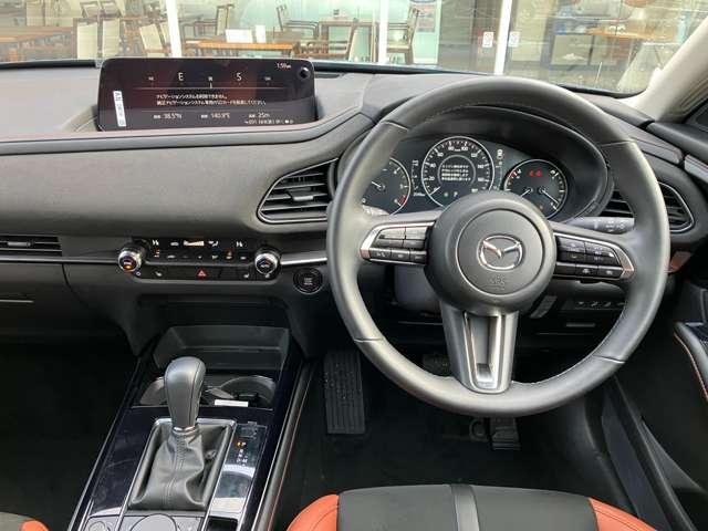 �h���C�o�[�𒆐S�ɑ���@���v��ނ����E�Ώ̂ɔz�u�����R�N�s�b�g�f�U�C���B�h�A�g������p�l���Ȃ͐�����̑��`�Ńh���C�o�[���^�]�ɏW���ł����ԂɁB�������Ə㎿�����Z�������������ꂽ��Ԃł��B