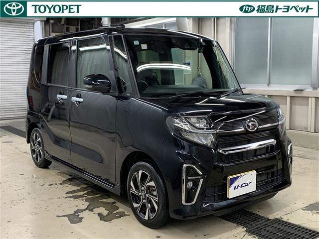 タント カスタムＸ　フルセグ　メモリーナビ　ＤＶＤ再生　ミュージックプレイヤー接続可　後席モニター　バックカメラ　衝突被害軽減システム　ＥＴＣ　ドラレコ　両側電動スライド　ＬＥＤヘッドランプ　アイドリングストップ（3枚目）